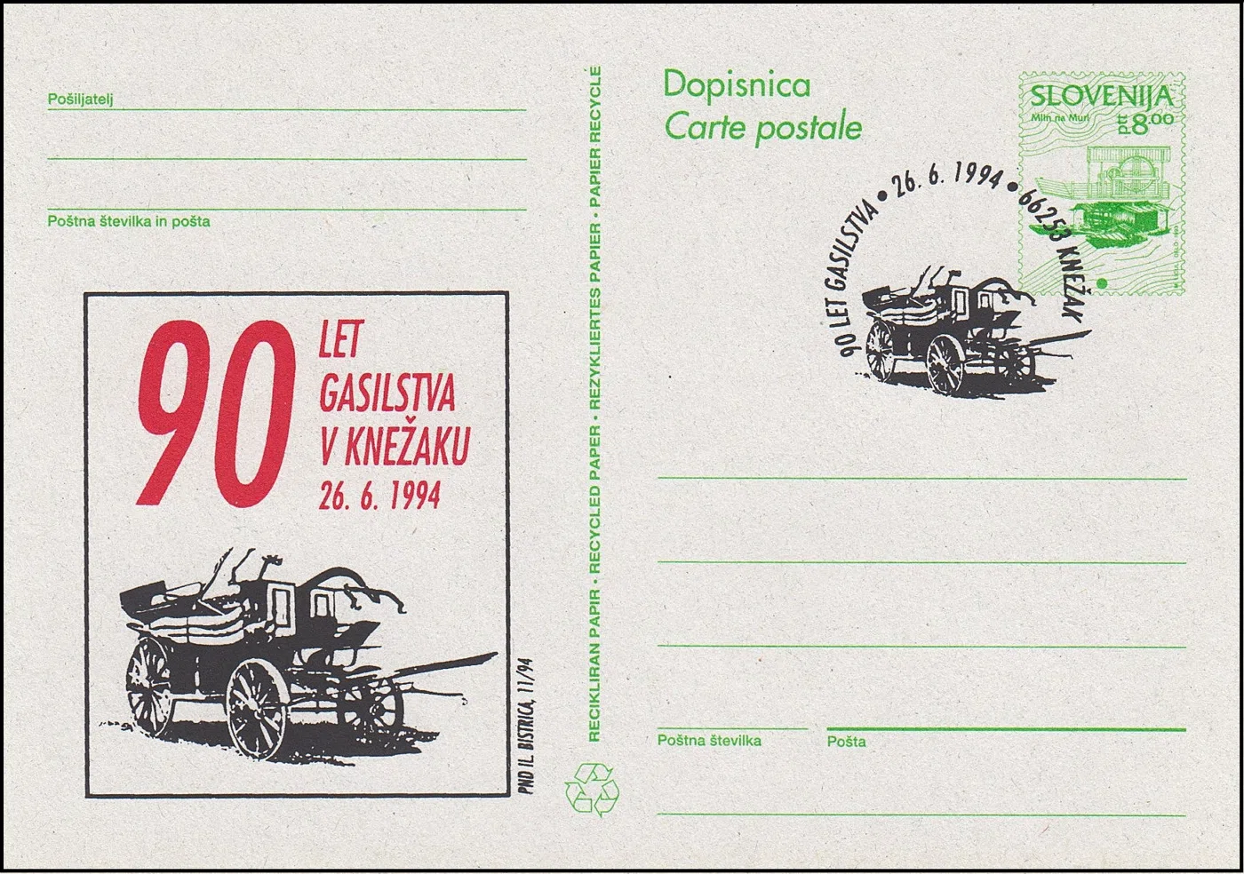 90 LET GASILSTVA V KNEŽAKU